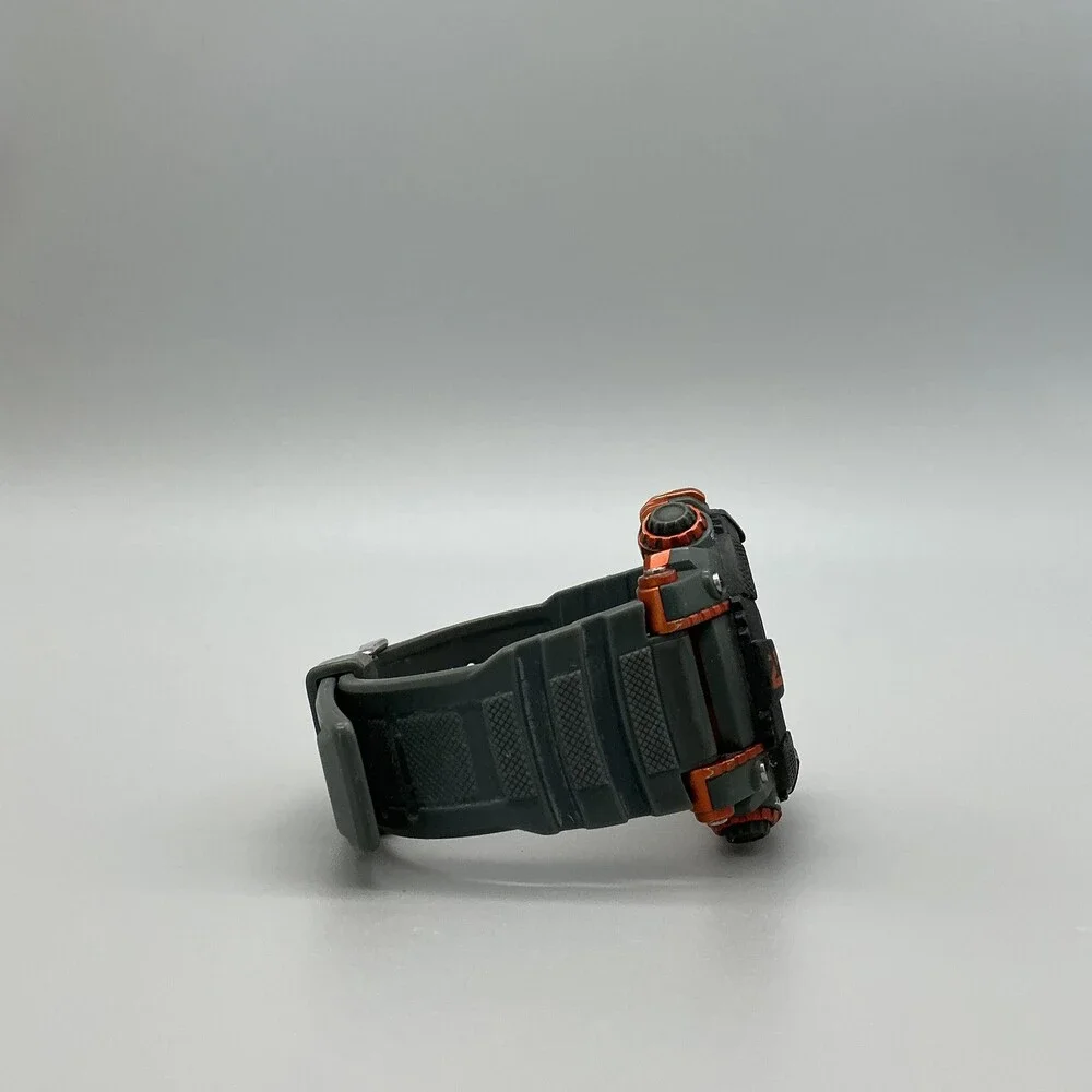 Armitron Pro Sport Mens Watch 54mm Orange Black Digital Chrono Alarm 100M